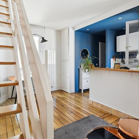 Charming Duplex In Privatestreet, Citycenter Paris Extérieur photo