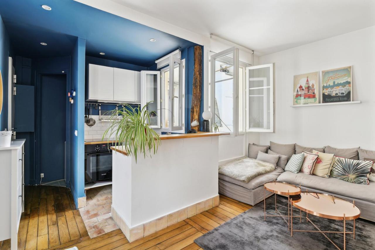 Charming Duplex In Privatestreet, Citycenter Paris Extérieur photo