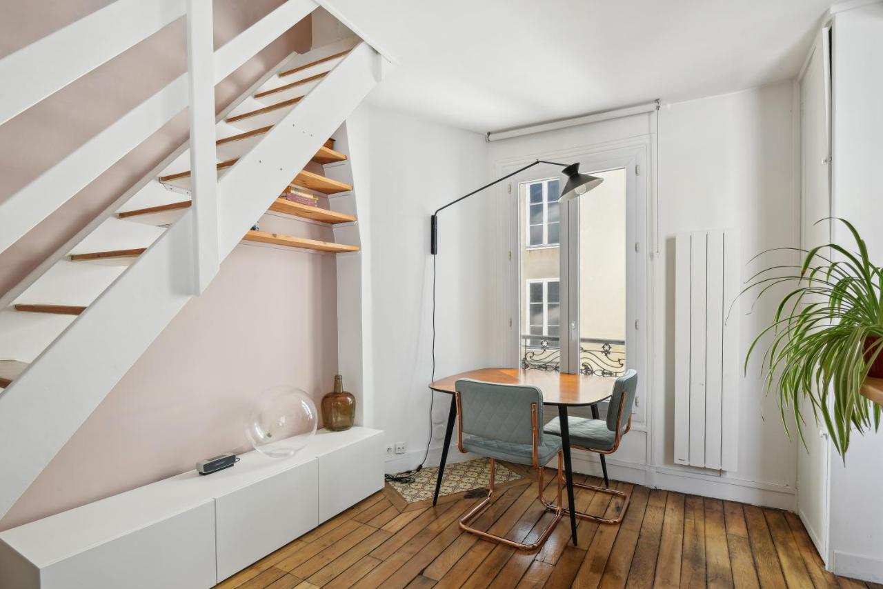 Charming Duplex In Privatestreet, Citycenter Paris Extérieur photo