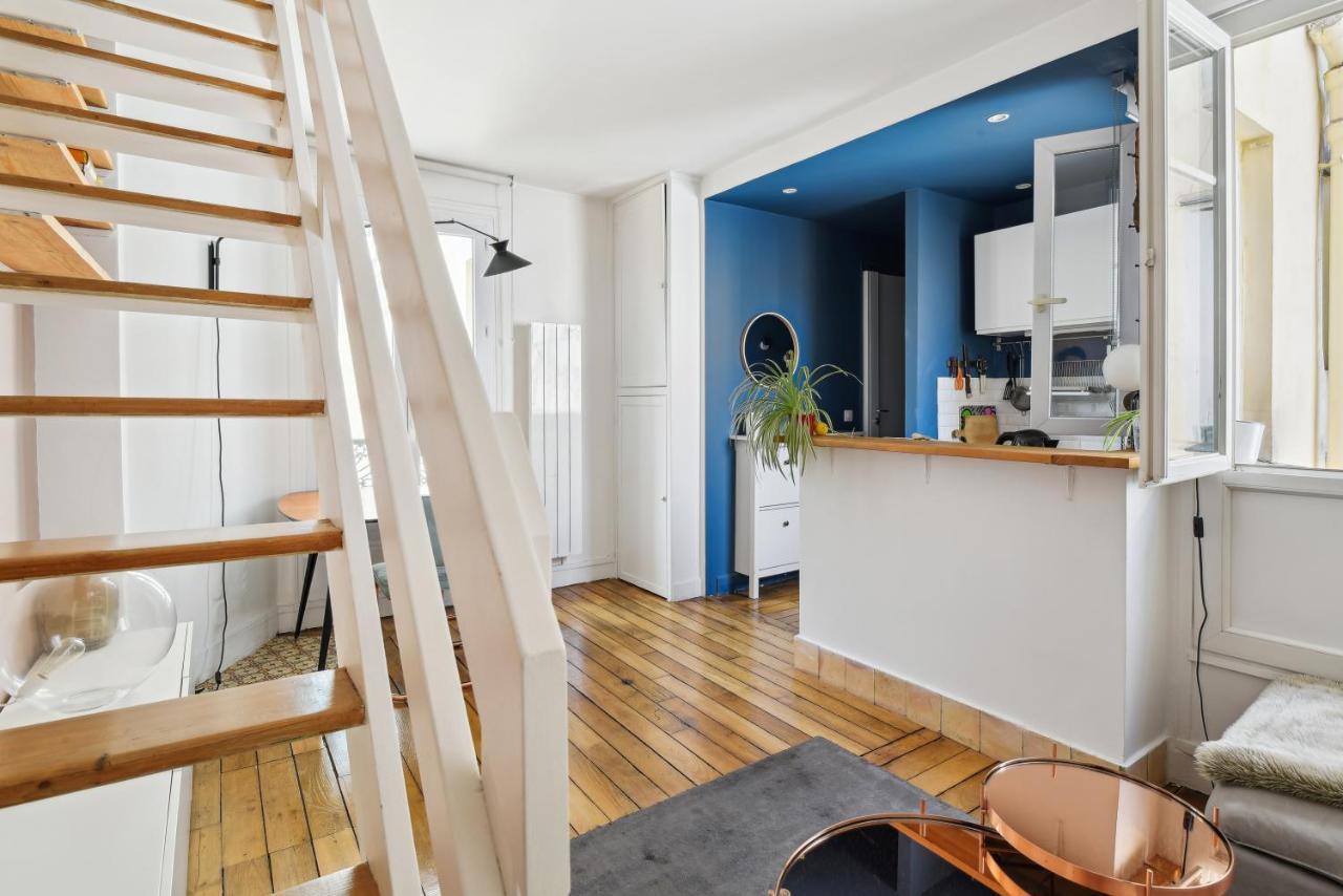 Charming Duplex In Privatestreet, Citycenter Paris Extérieur photo