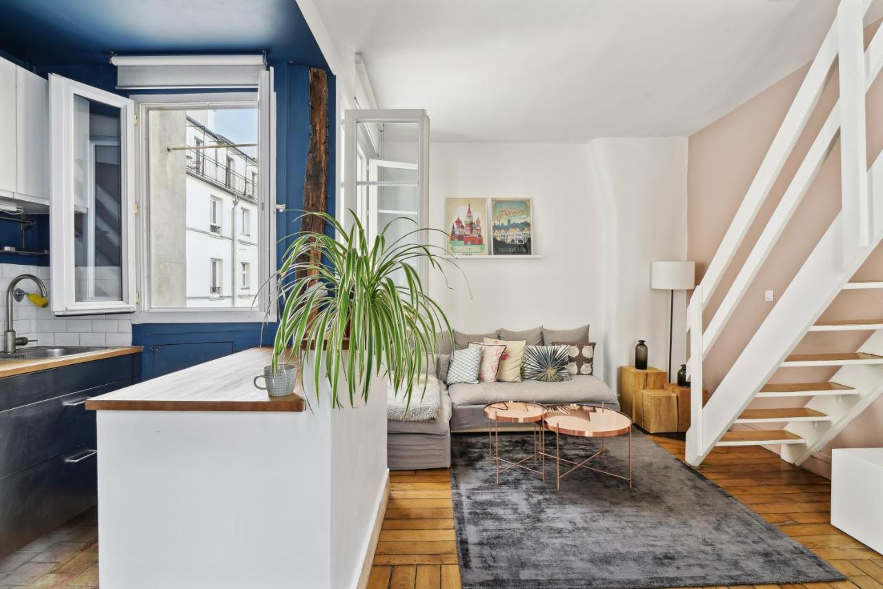 Charming Duplex In Privatestreet, Citycenter Paris Extérieur photo