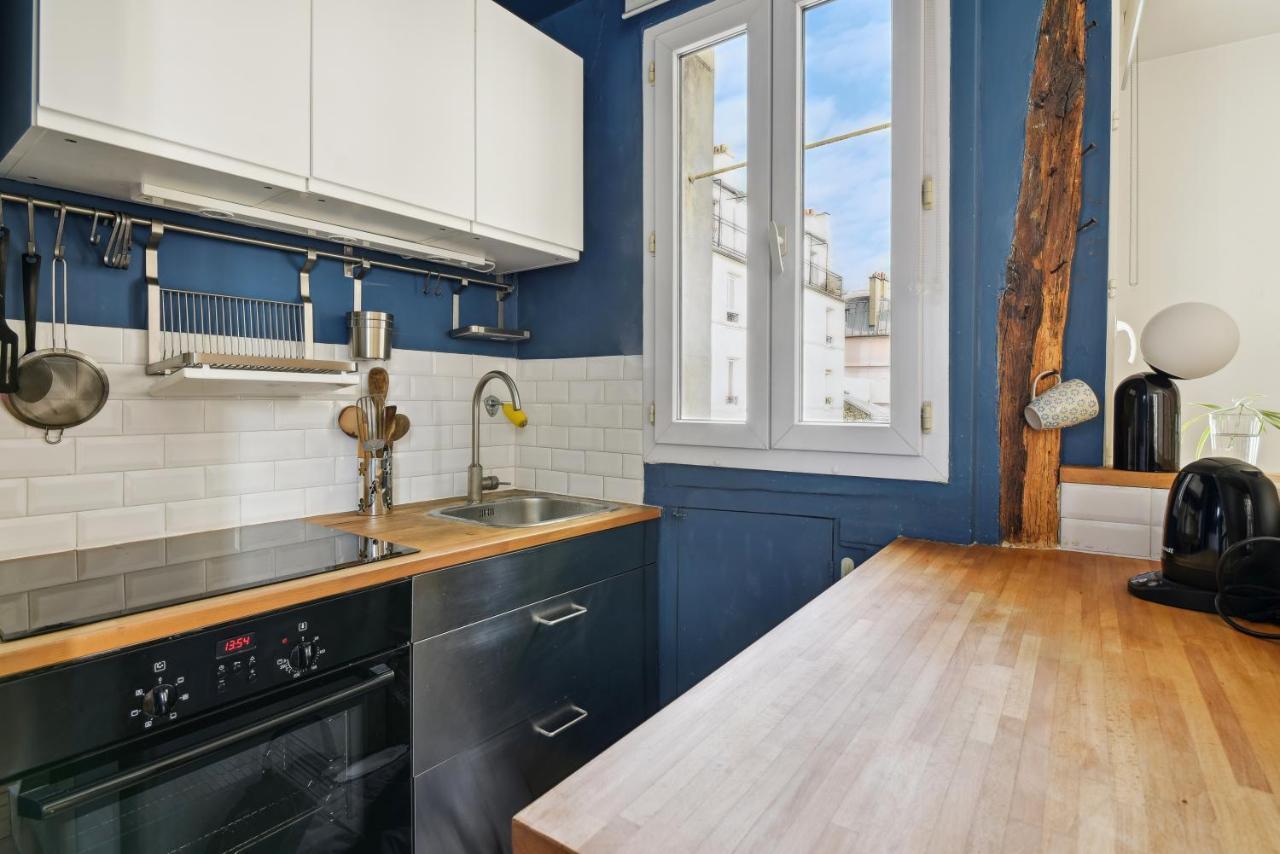 Charming Duplex In Privatestreet, Citycenter Paris Extérieur photo